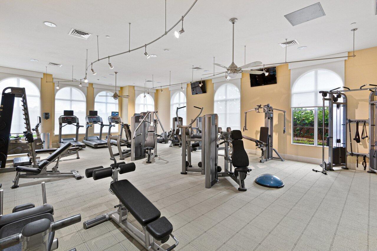 6464 Bellamalfi Street Boca Raton, FL 33496 - Photo 29 of 32 a view of a room with gym equipment