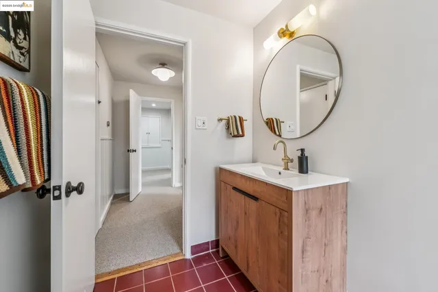 a room that has a table and a chair