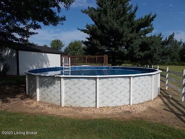 340 Holy Cross Road Loretto, KY 40037 - Photo 29 of 37 Pool with new liner and pump