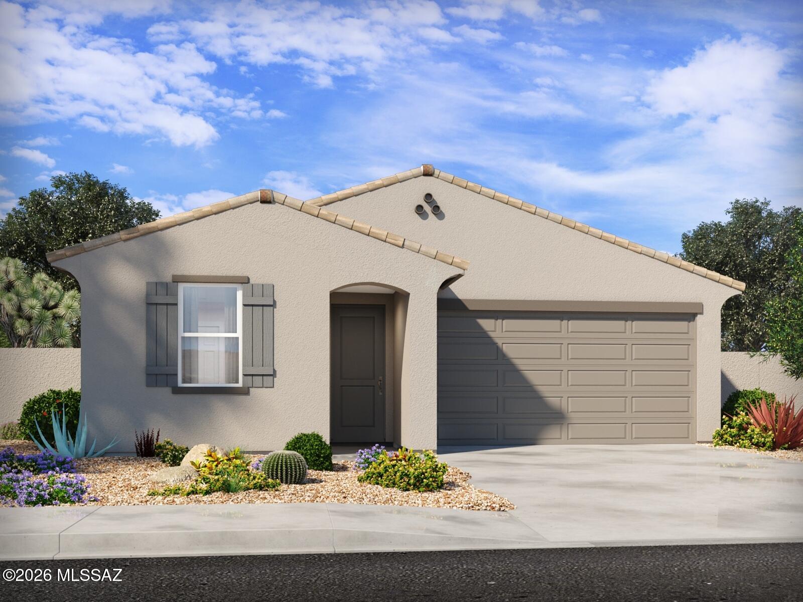 5121 West Bowen House Road Tucson, AZ 85757 - Photo 1 of 7 Photo is not of the actual home, but is an inspirational photo of builder’s model home and may depict options, furnishings, and/or decorator features that are not included