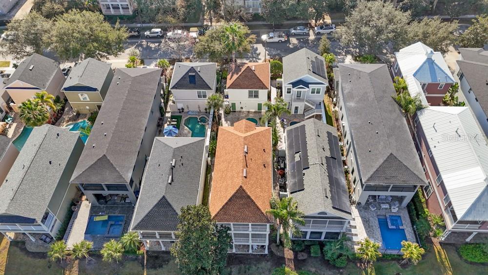 7423 Excitement Drive Reunion, FL 34747 - Photo 79 of 99 an aerial view of residential houses with outdoor space