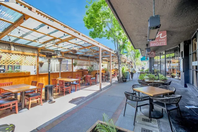 a house with a outdoor space