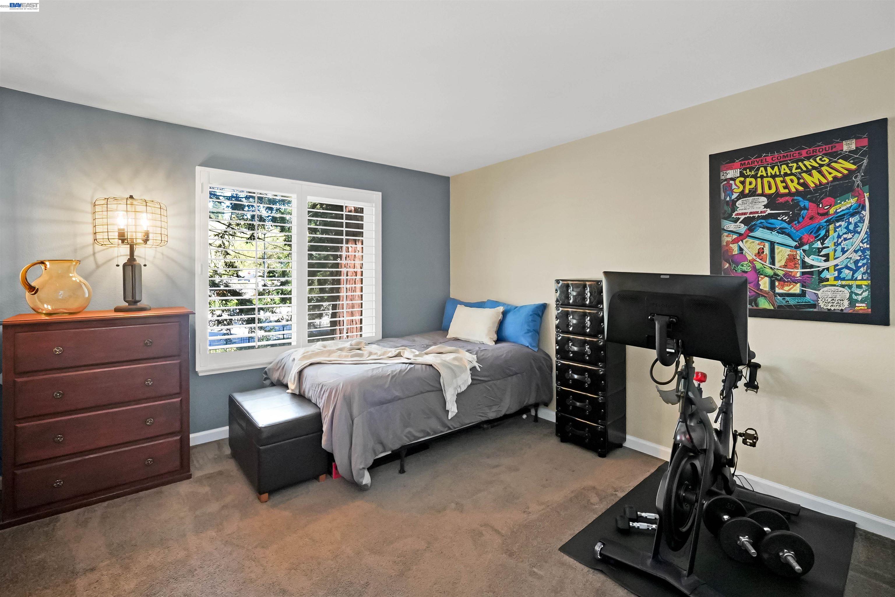 200 Reflections Drive, Unit 23 San Ramon, CA 94583 - Photo 35 of 56 a bedroom with furniture and a flat screen tv