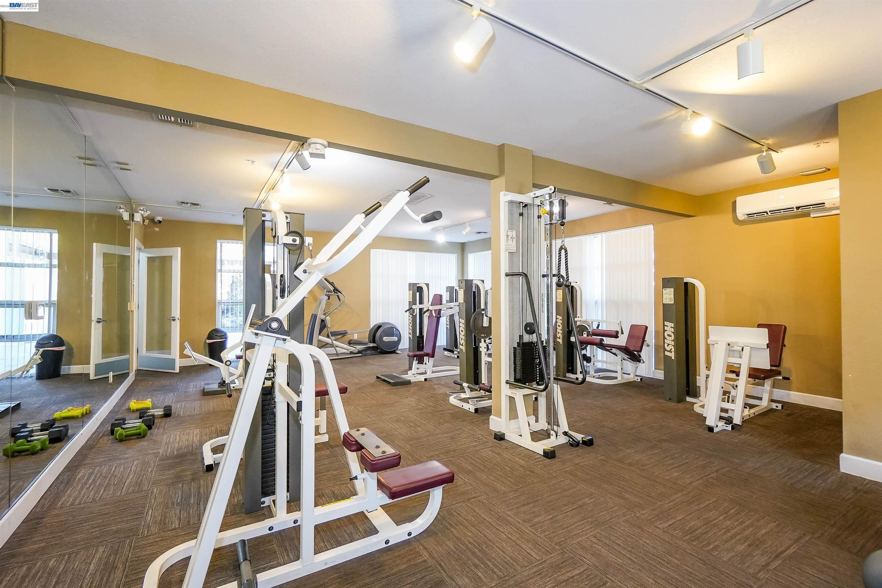 200 Reflections Drive, Unit 23 San Ramon, CA 94583 - Photo 47 of 56 a view of a room with gym equipment