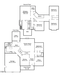 $460,000 | 5906 Big Nance Drive, Raleigh, NC 27616