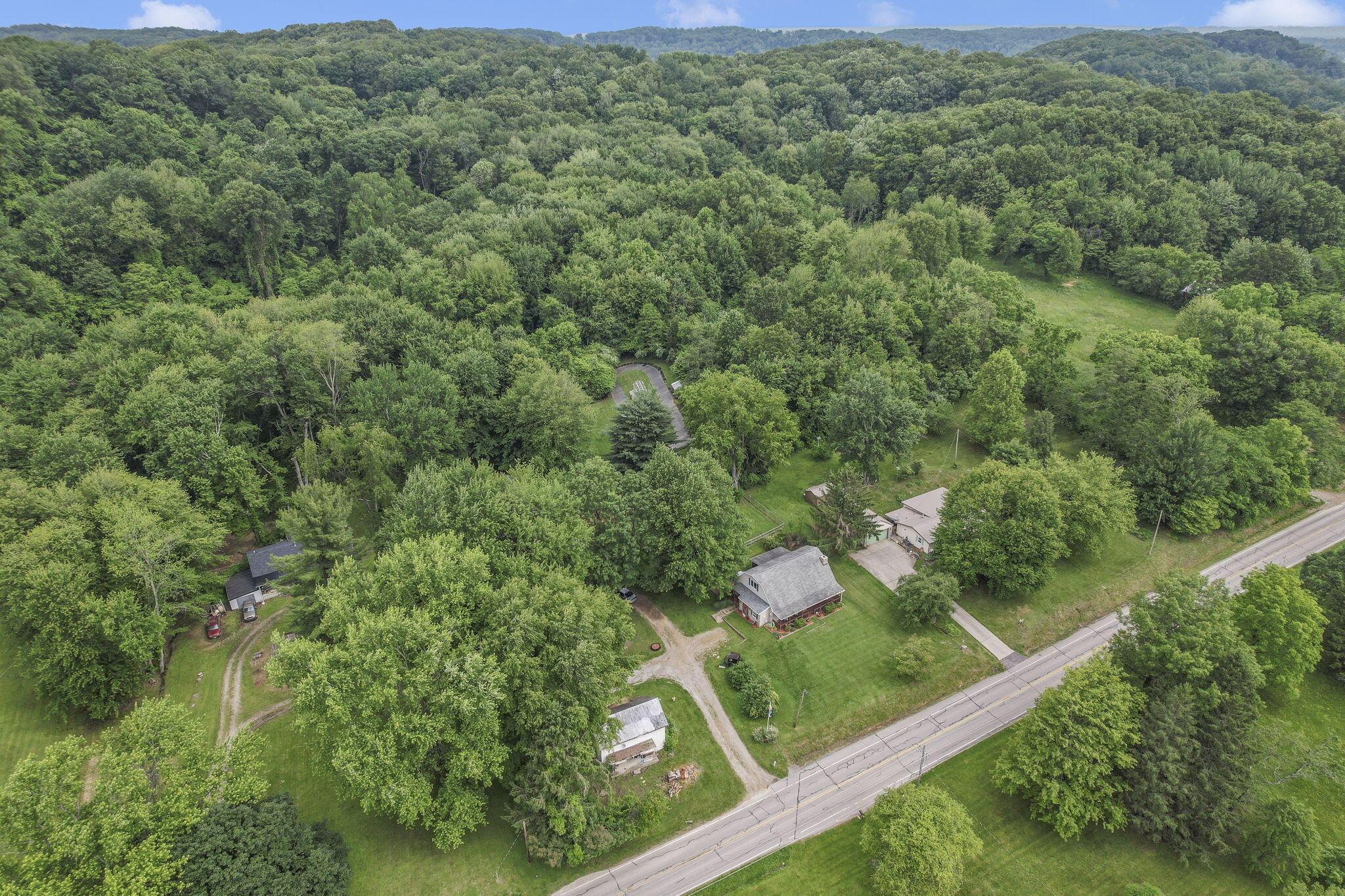 2530 Hamburg Road Southwest Lancaster, OH 43130 - Photo 51 of 51 drone view of property