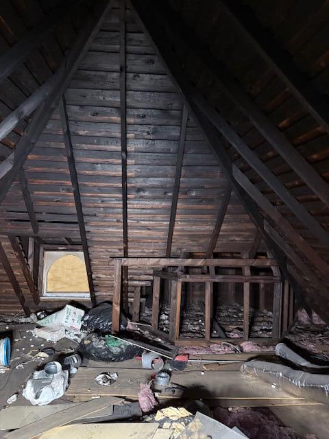 1828 Oliver Street Whiting, IN 46394 - Photo 17 of 37 a view of a garage with lawn chairs