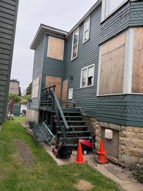 1828 Oliver Street Whiting, IN 46394 - Photo 26 of 37 a view of a house with a yard