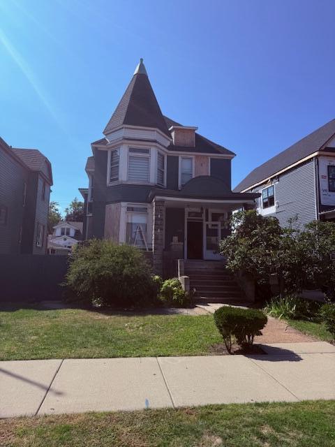 1828 Oliver Street Whiting, IN 46394 - Photo 37 of 37 a front view of a house with a yard