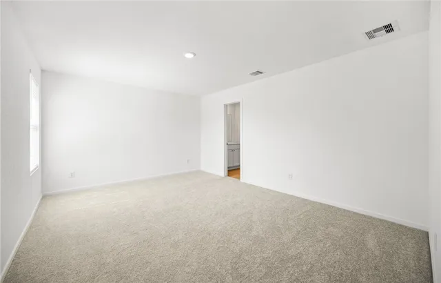 a view of empty room