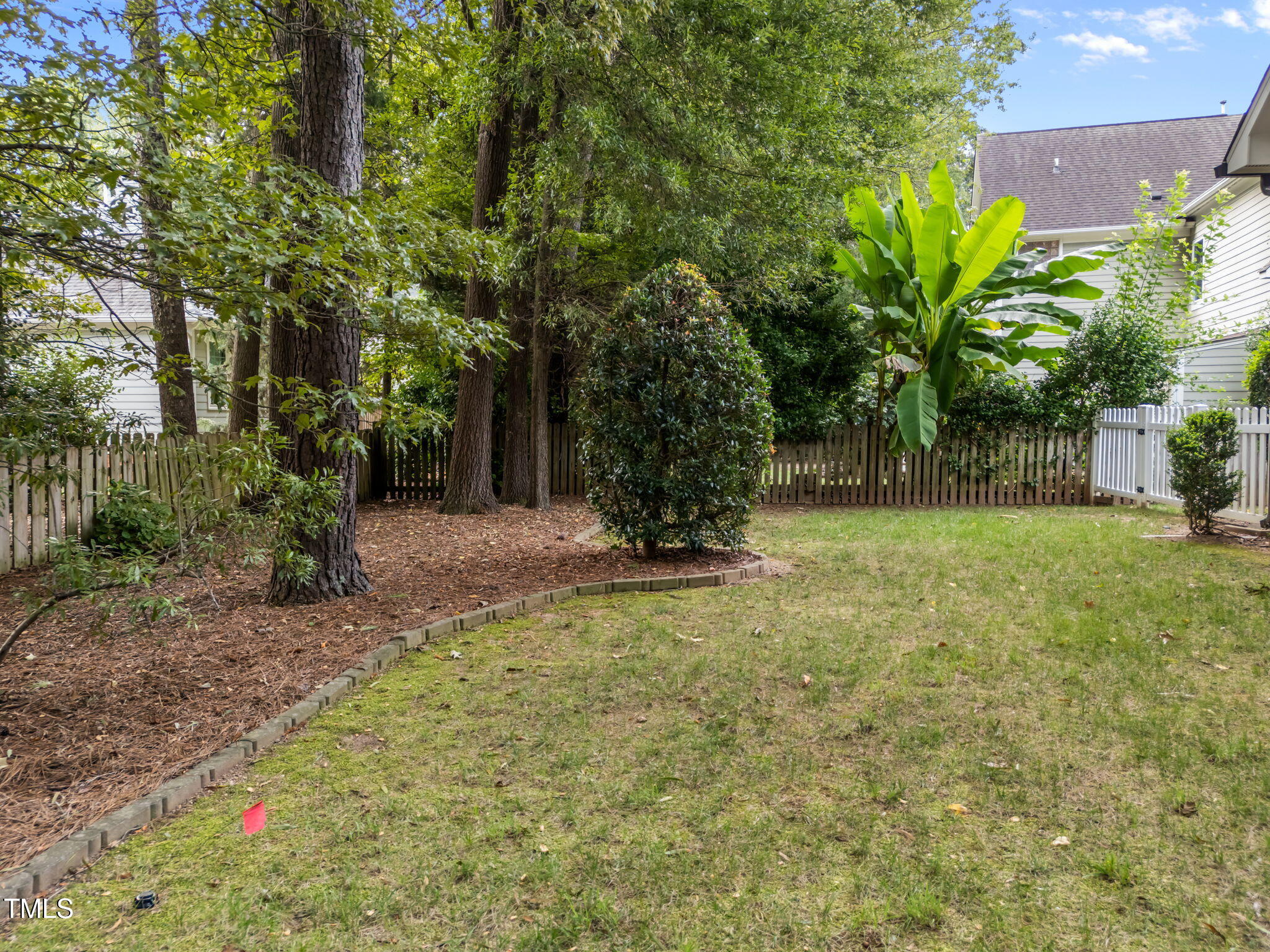 8516 Wheeling Drive Raleigh, NC 27615 - Photo 24 of 29 a view of backyard with green space