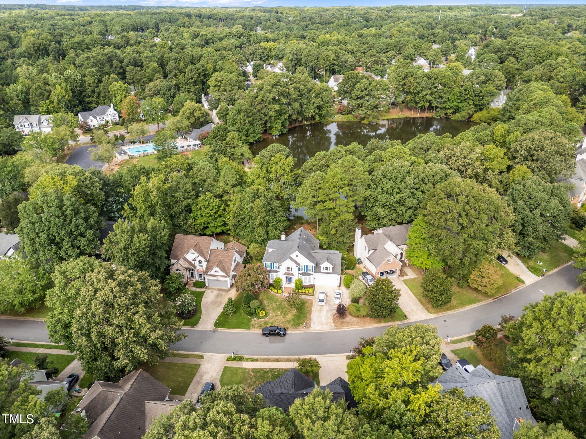 8516 Wheeling Drive Raleigh, NC 27615 - Photo 26 of 29 an aerial view of multiple house