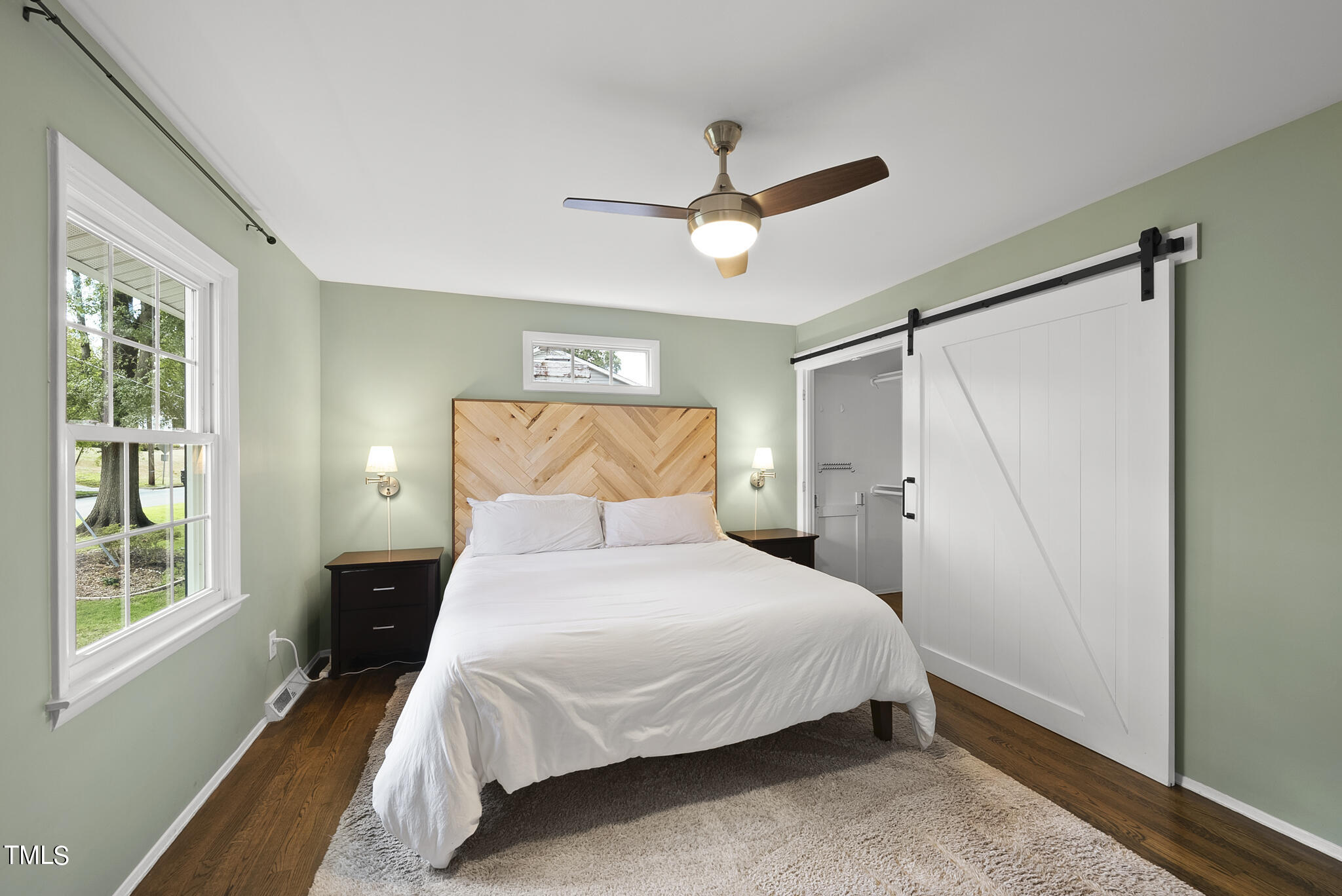 4900 Latimer Road Raleigh, NC 27609 - Photo 28 of 46 a bedroom with a bed and a window