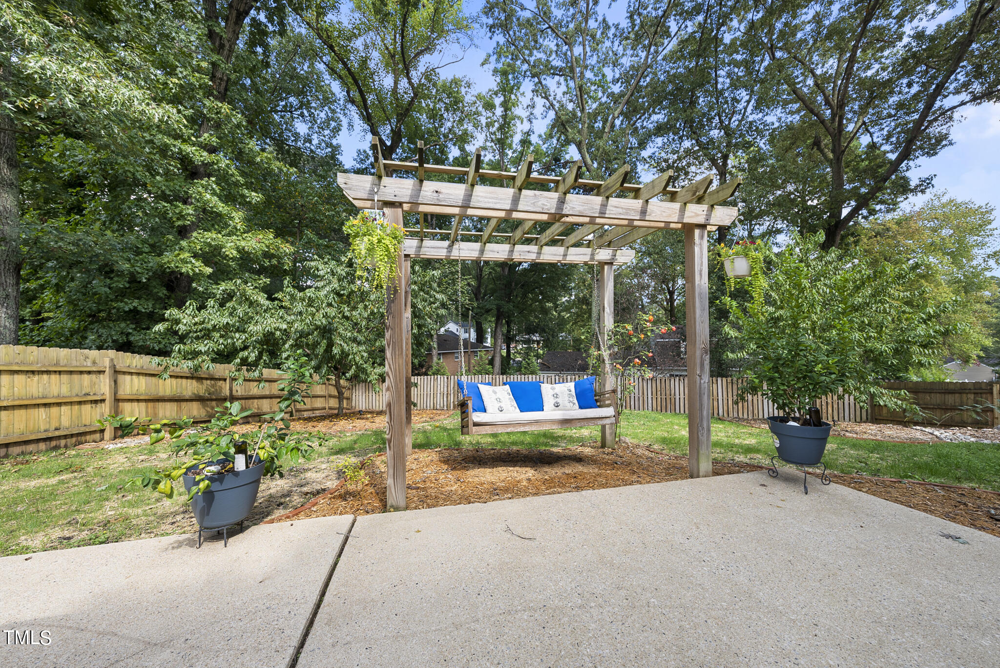 4900 Latimer Road Raleigh, NC 27609 - Photo 42 of 46 a view of a park with iron fence