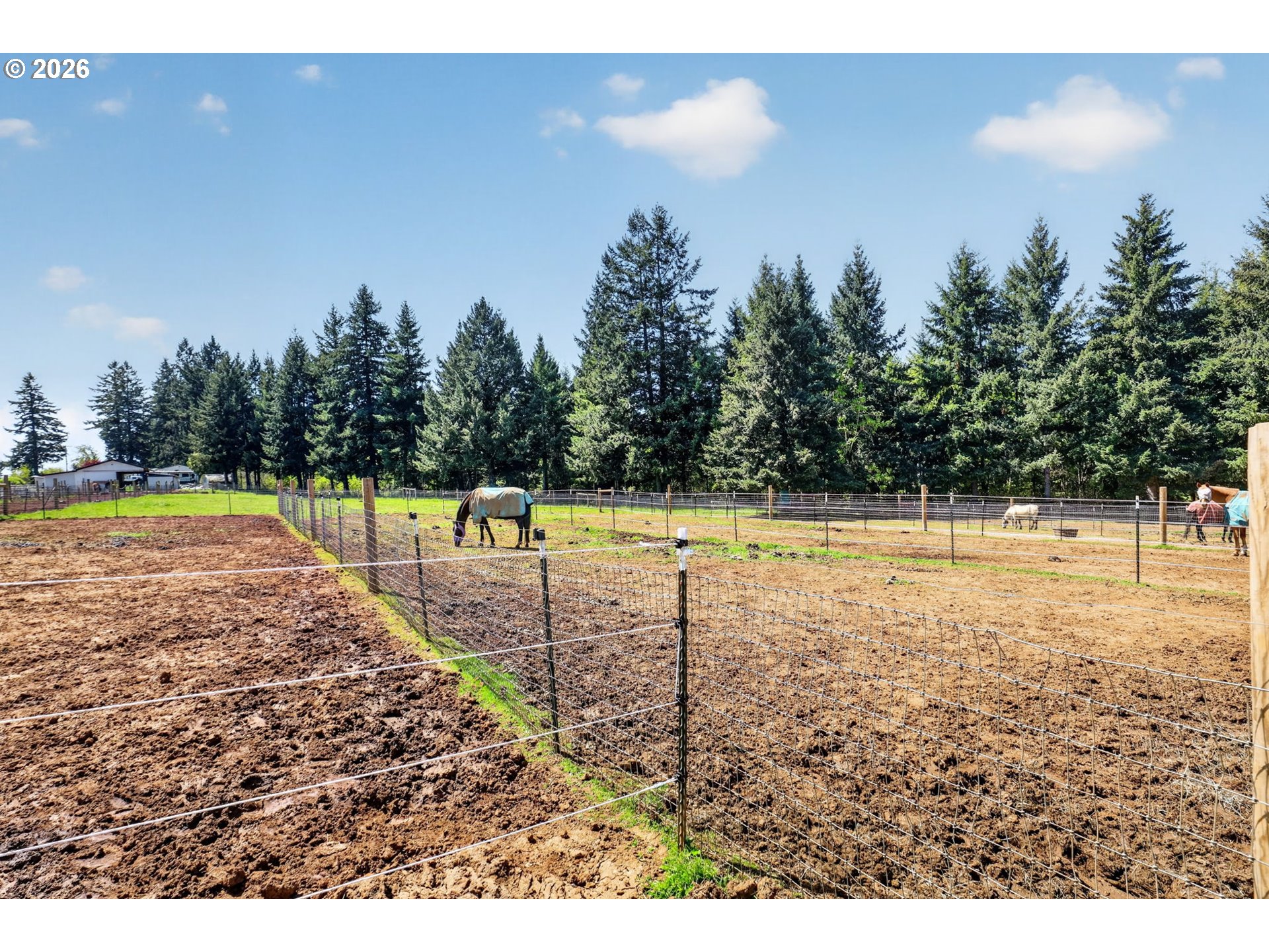 17623 South Windy City Road Mulino, OR 97042 - Photo 36 of 48 a view of a swimming pool with an outdoor space and seating area