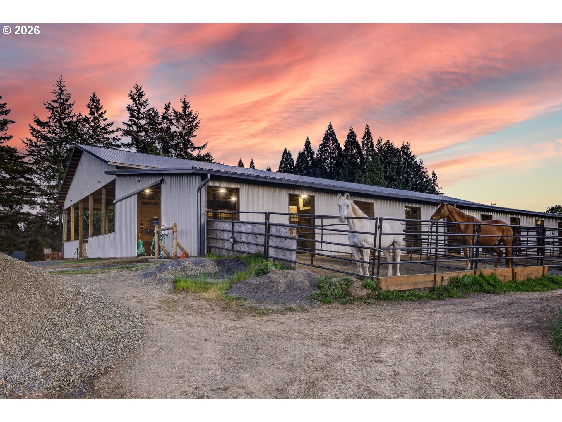 17623 South Windy City Road Mulino, OR 97042 - Photo 4 of 48 a view of a house with a backyard