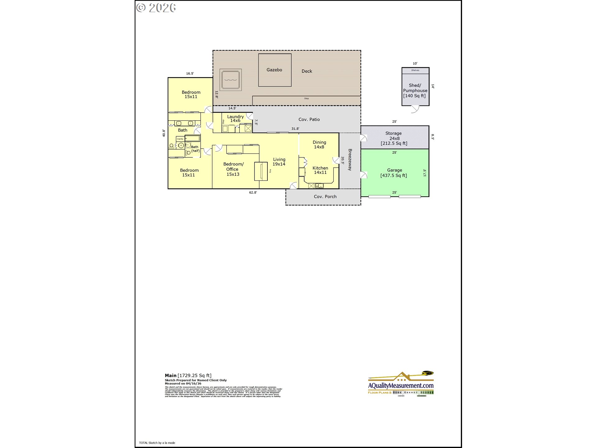 17623 South Windy City Road Mulino, OR 97042 - Photo 46 of 48 a picture of a floor plan