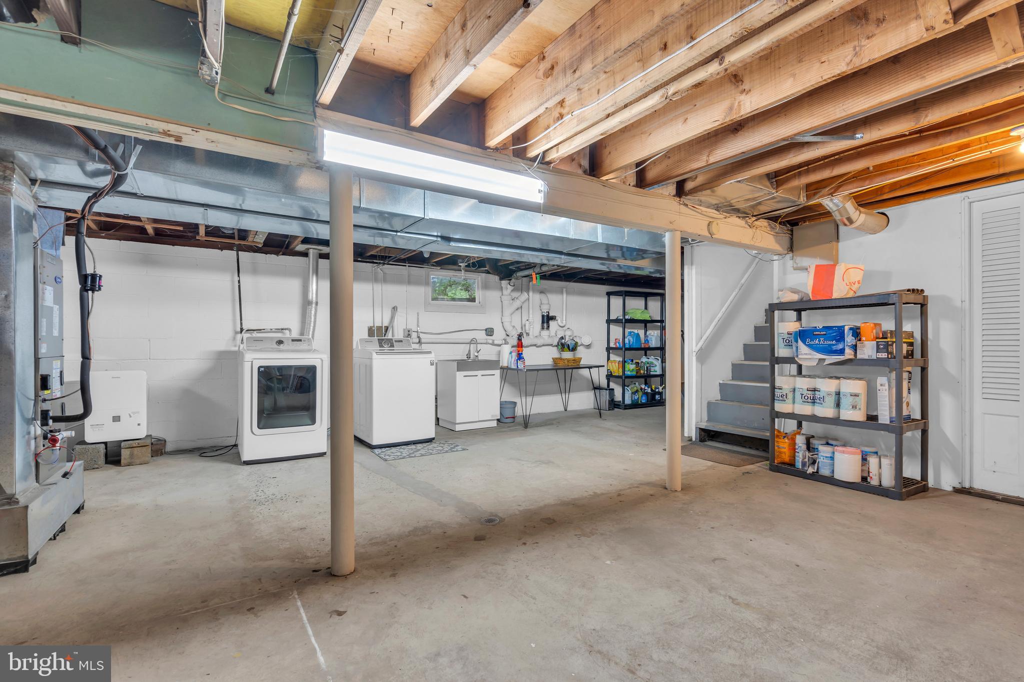 801 Mt Lucas Road Princeton, NJ 08540 - Photo 27 of 39 a view of a storage room with a garage