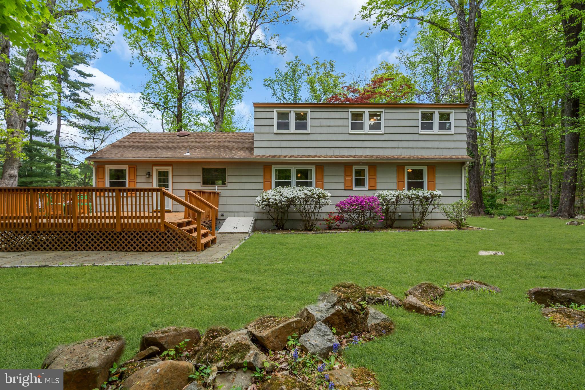 801 Mt Lucas Road Princeton, NJ 08540 - Photo 29 of 39 a front view of house with yard and green space