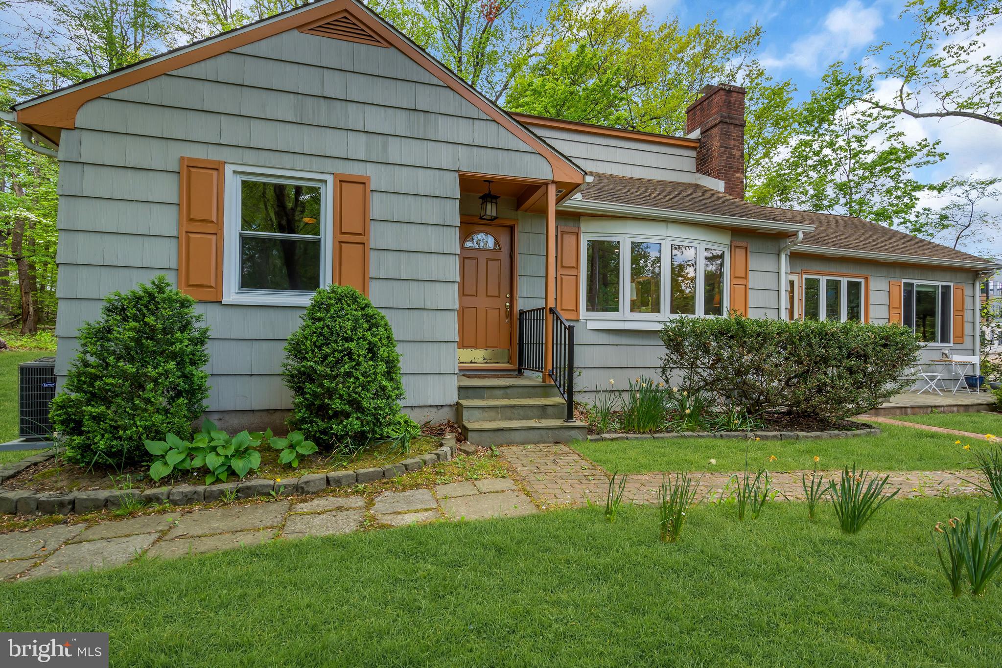 801 Mt Lucas Road Princeton, NJ 08540 - Photo 36 of 39 a front view of a house with a yard