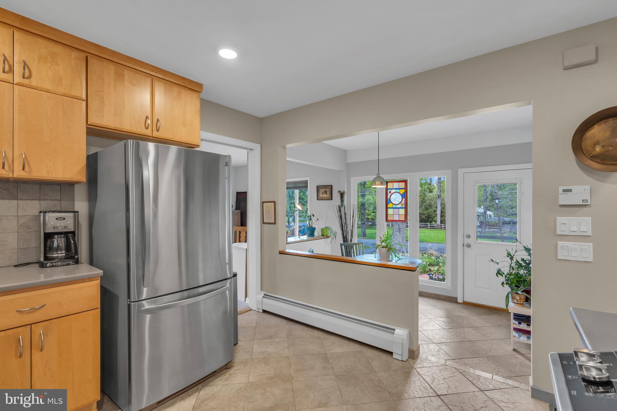 801 Mt Lucas Road Princeton, NJ 08540 - Photo 4 of 39 a kitchen with stainless steel appliances granite countertop a refrigerator and a sink