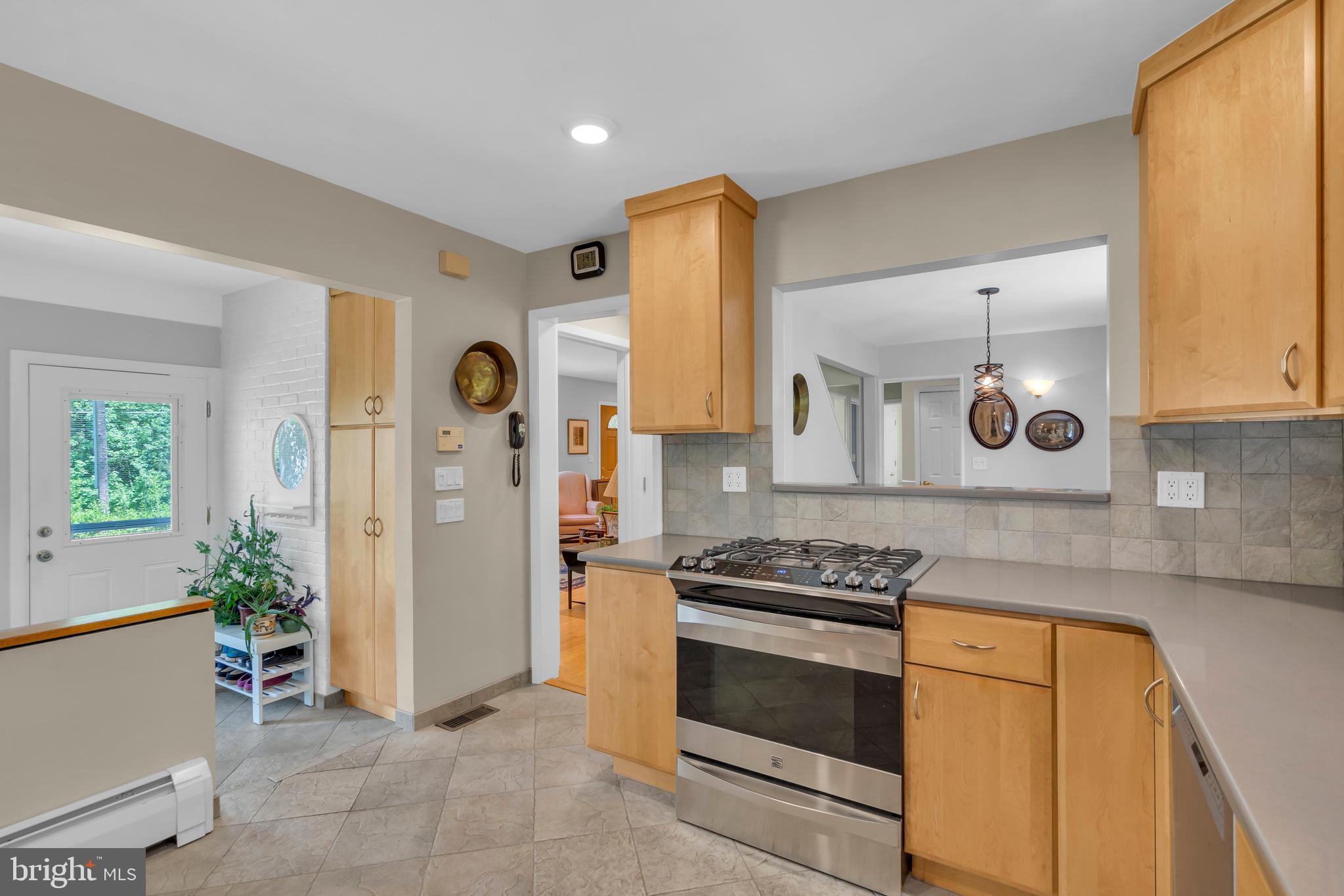 801 Mt Lucas Road Princeton, NJ 08540 - Photo 6 of 39 a kitchen with stainless steel appliances granite countertop a refrigerator and a stove