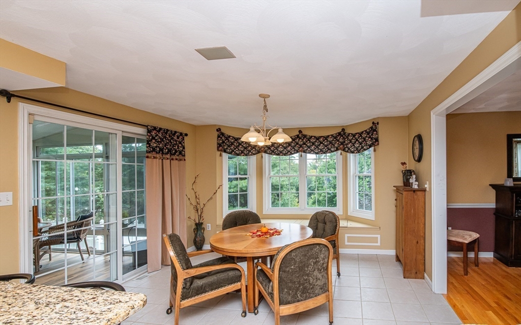 6 Innisfree Drive Haverhill, MA 01832 - Photo 8 of 41 a dining room with furniture and a floor to ceiling window
