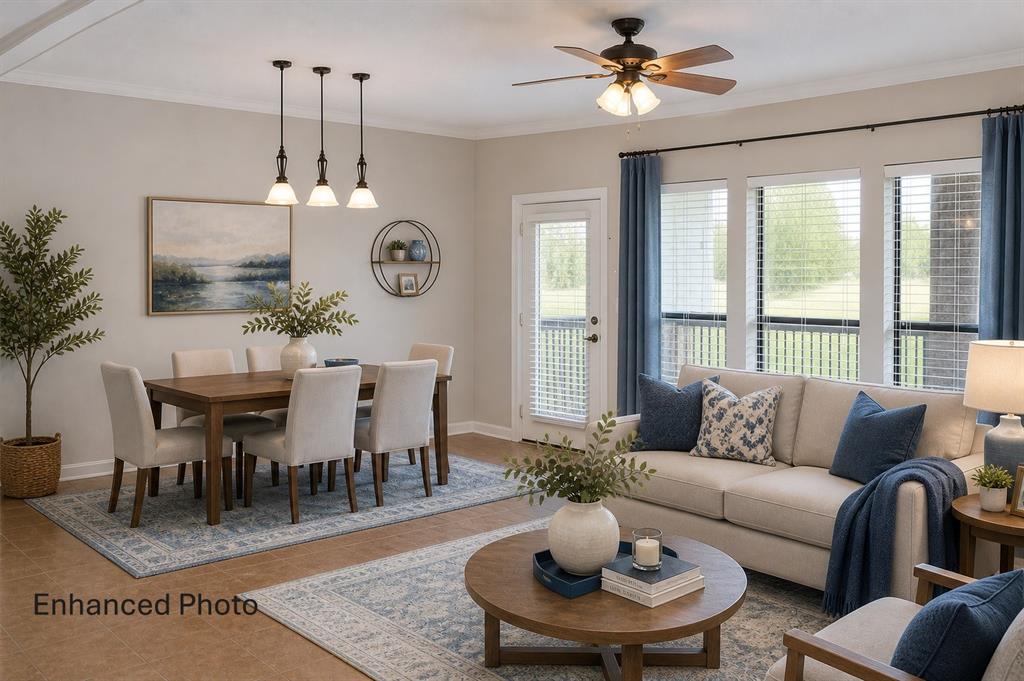 27101 Meadowmore Court Whitney, TX 76692 - Photo 11 of 32 Open concept dining and living area.