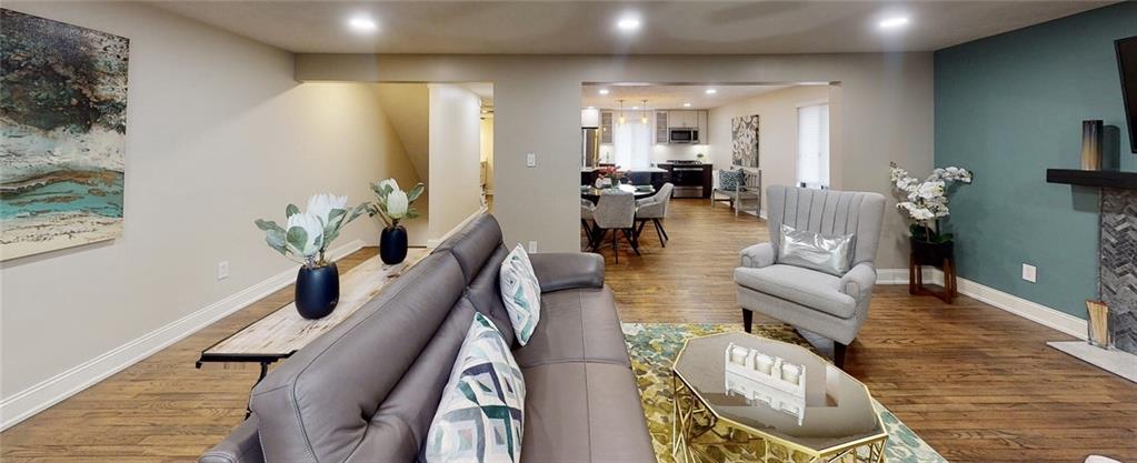 5 Foster Square Pittsburgh, PA 15212 - Photo 7 of 25 a living room with furniture and wooden floor