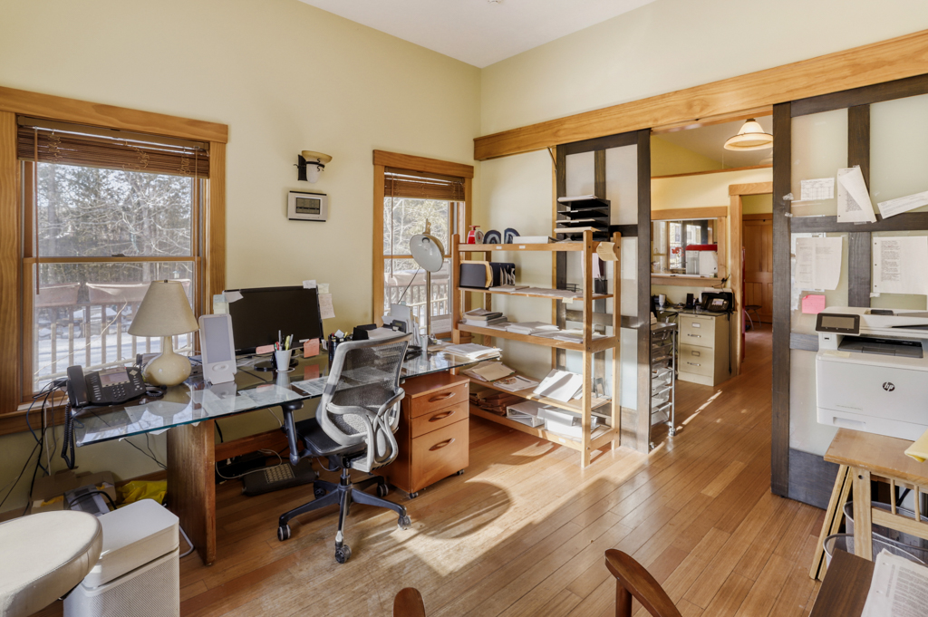 24 Cournoyer Road West Tisbury, MA 02568 - Photo 2 of 11 a view of a livingroom with workspace and a window