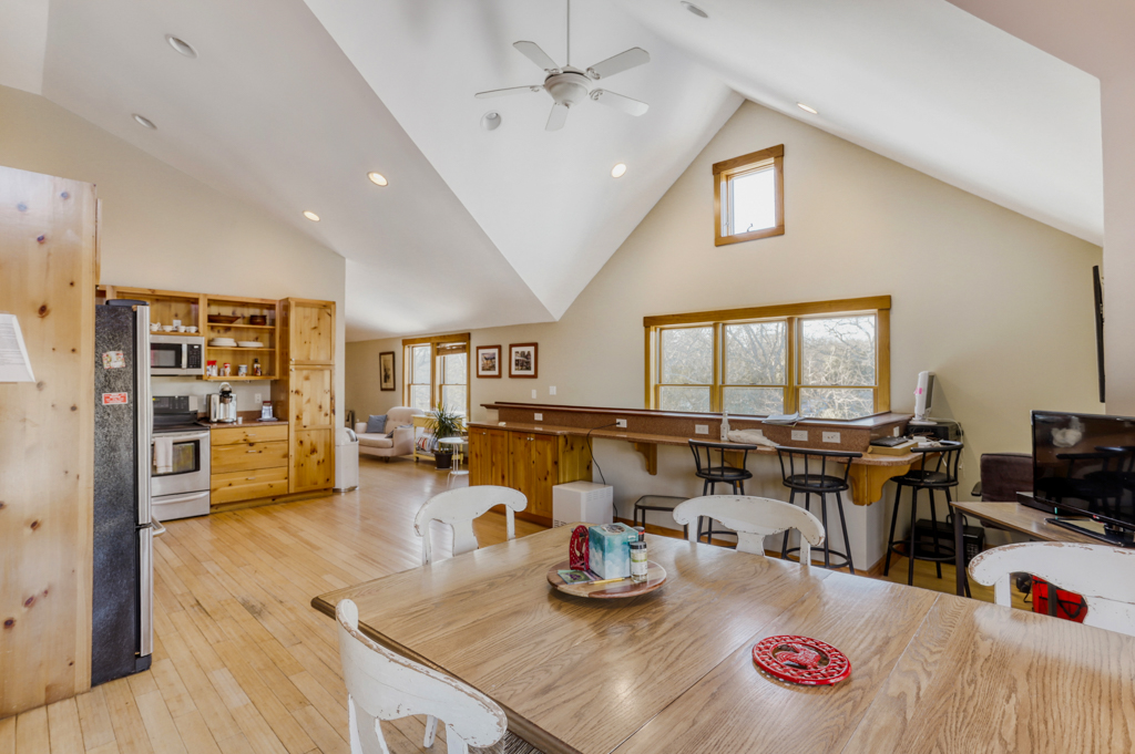 24 Cournoyer Road West Tisbury, MA 02568 - Photo 6 of 11 a view of a dining room with furniture
