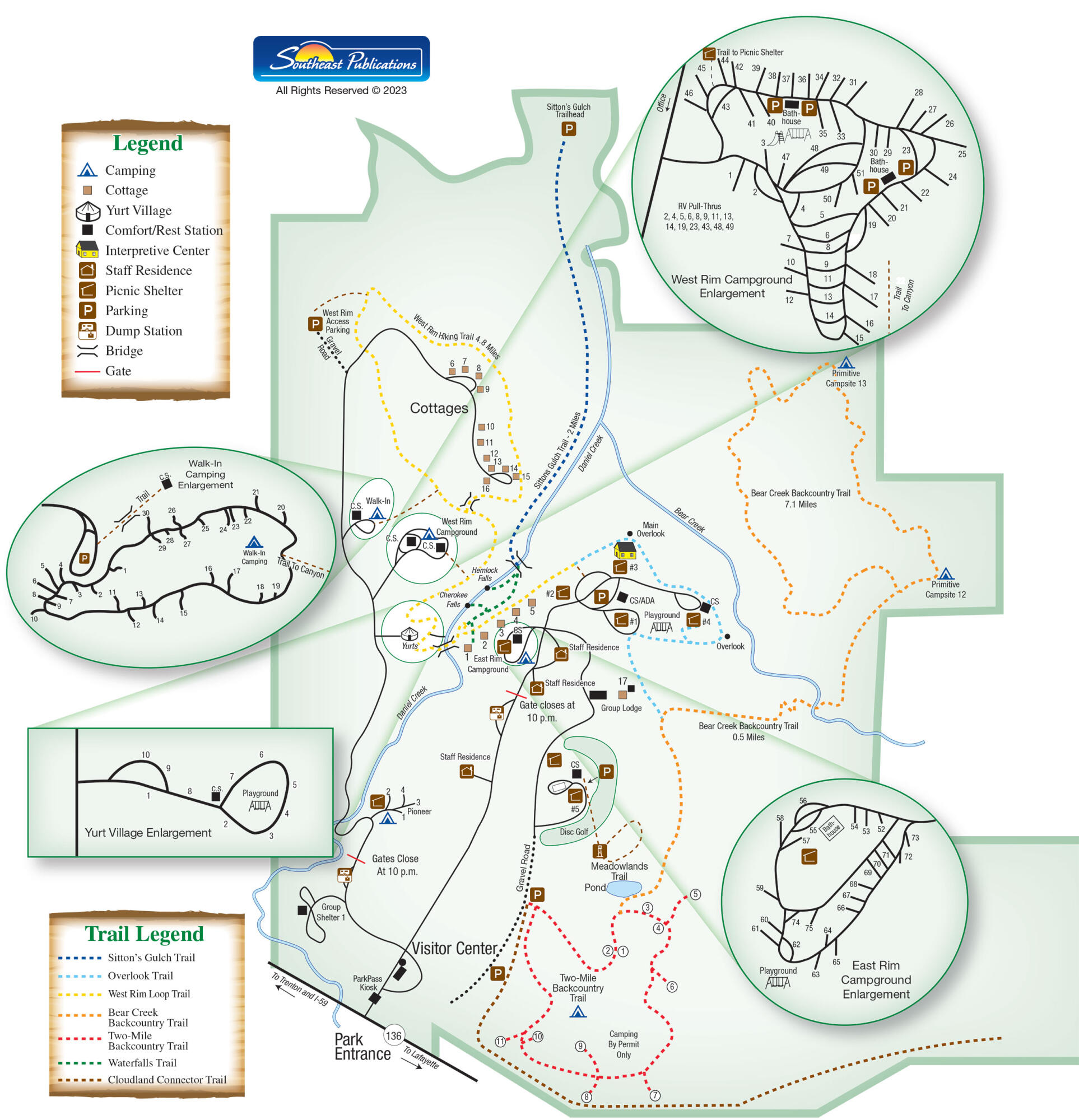 756 Long Branch Road Rising Fawn, GA 30738 - Photo 106 of 110 cloudland_canyon trails