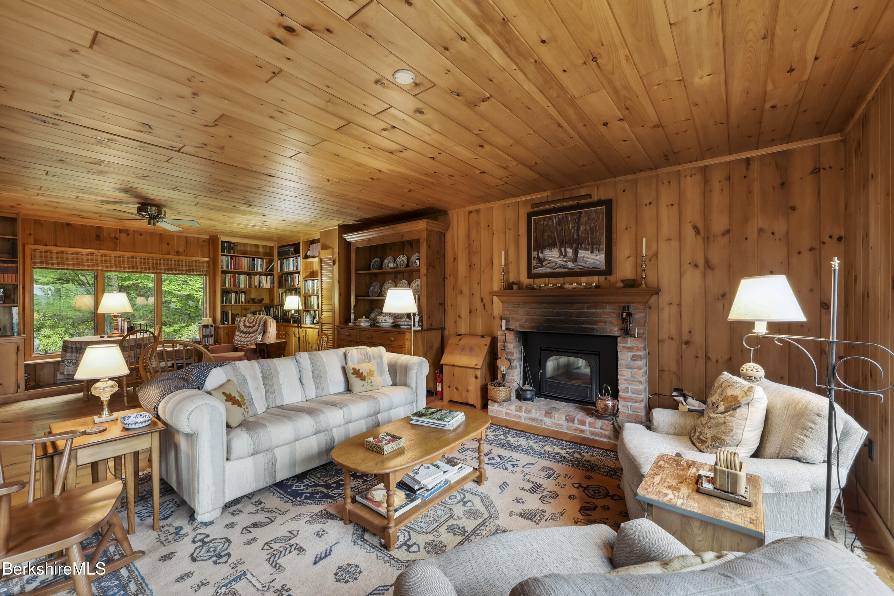 29 Old Village Road Alford, MA 01230 - Photo 11 of 72 a living room with furniture fireplace and a large window