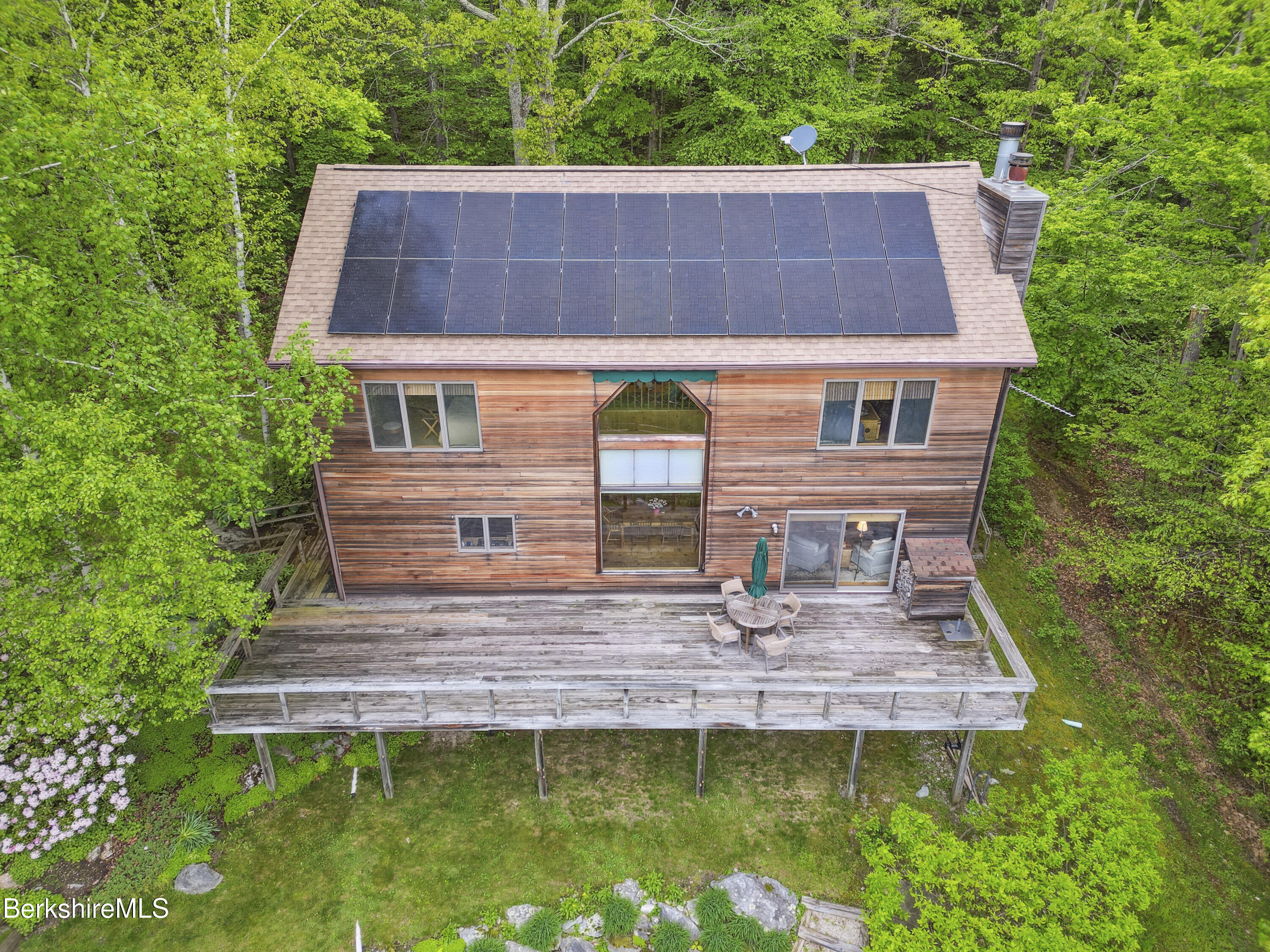 29 Old Village Road Alford, MA 01230 - Photo 2 of 72 a aerial view of a house with a yard