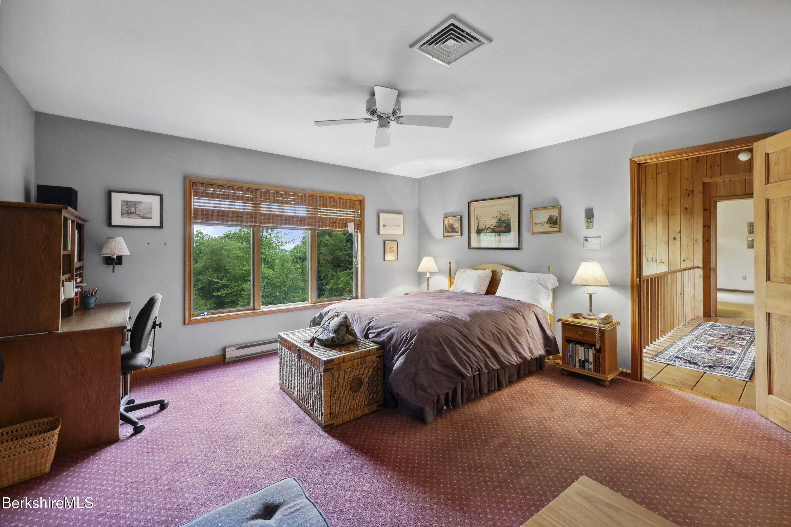 29 Old Village Road Alford, MA 01230 - Photo 26 of 72 a spacious bedroom with a bed and large windows