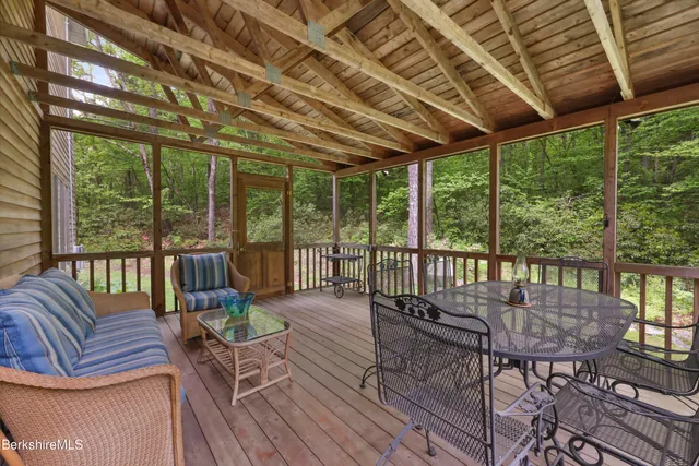 front view of a house with a garden