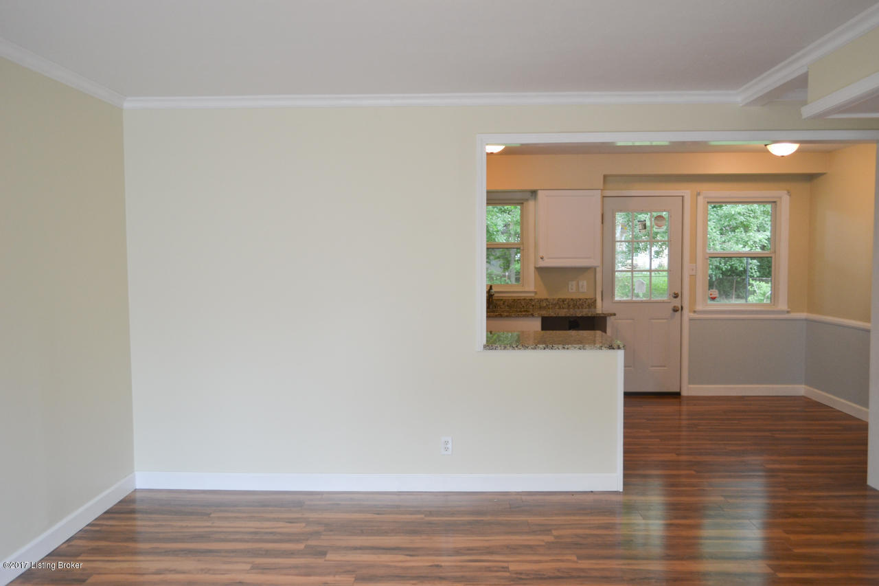 5311 Rural Way Louisville, KY 40218 - Photo 2 of 13 Living Room into Eat-In-Kitchen