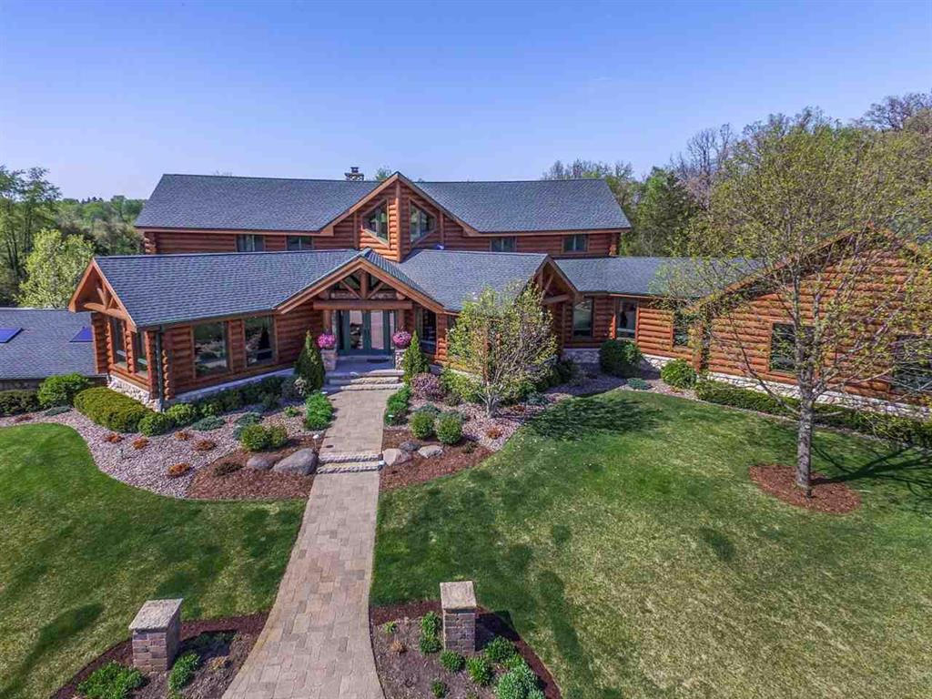 W8976 County Road Fort Atkinson, WI 53538 - Photo 1 of 1 FRONT AERIAL VIEW