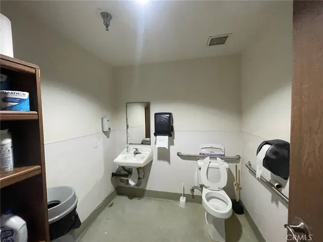 a view of a chairs in a room