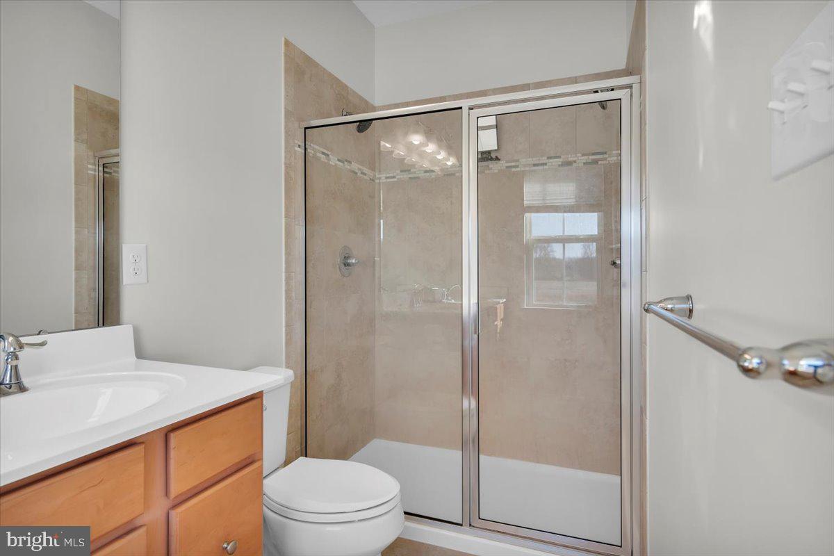 262 Iannelli Road Clarksboro, NJ 08020 - Photo 21 of 39 a bathroom with a shower a sink a toilet and shower