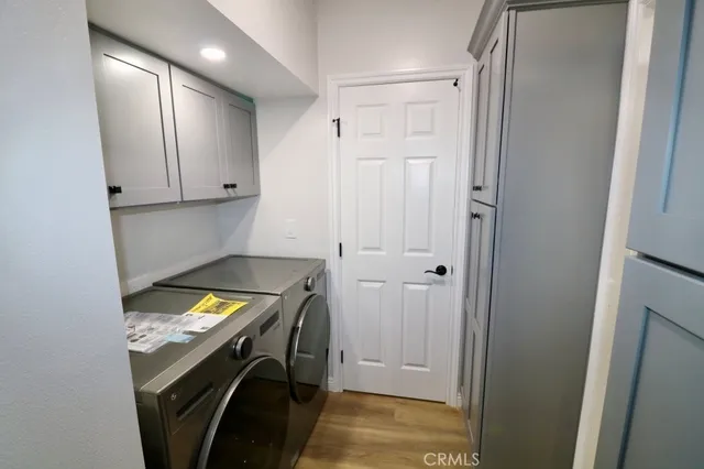 a room with storage and utility