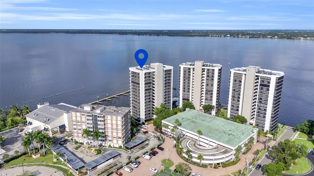 1920 Virginia Avenue, Unit 902 Fort Myers, FL 33901 - Photo 1 of 50 a view of a city with tall buildings