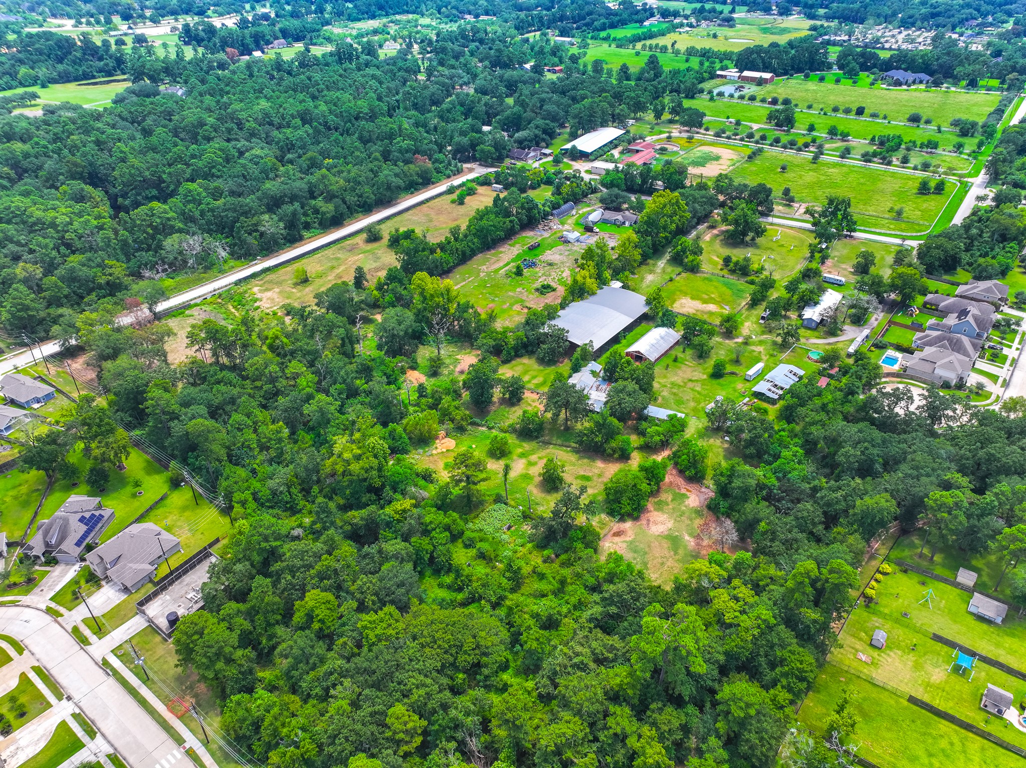 25635 Hufsmith Cemetery Road Tomball, TX 77375 - Photo 22 of 50 a view of a lush green forest