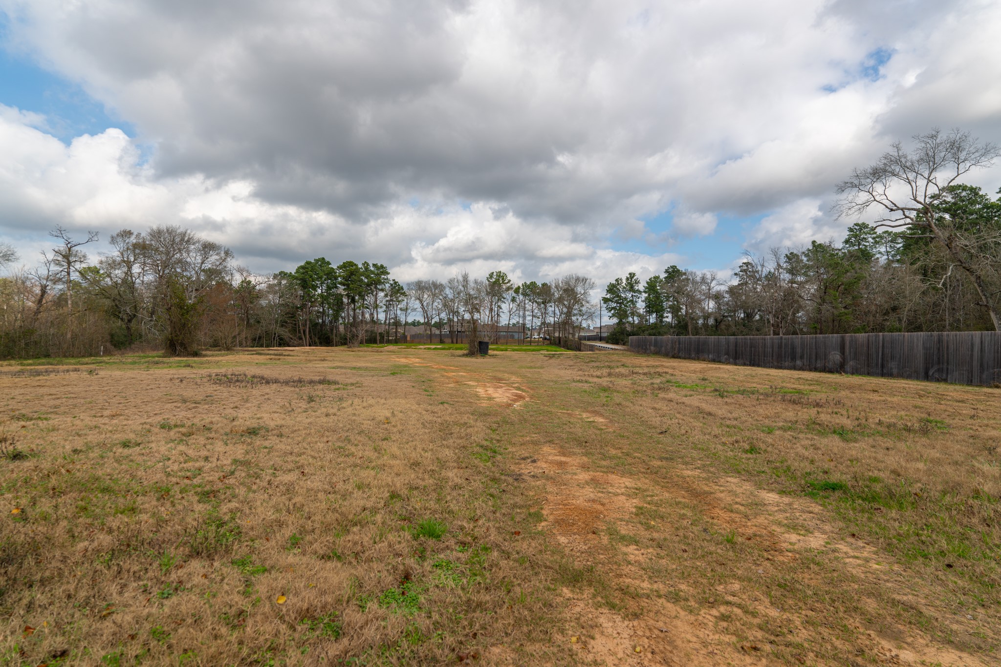 25635 Hufsmith Cemetery Road Tomball, TX 77375 - Photo 48 of 50 a view of yard with swimming pool and wooden floor