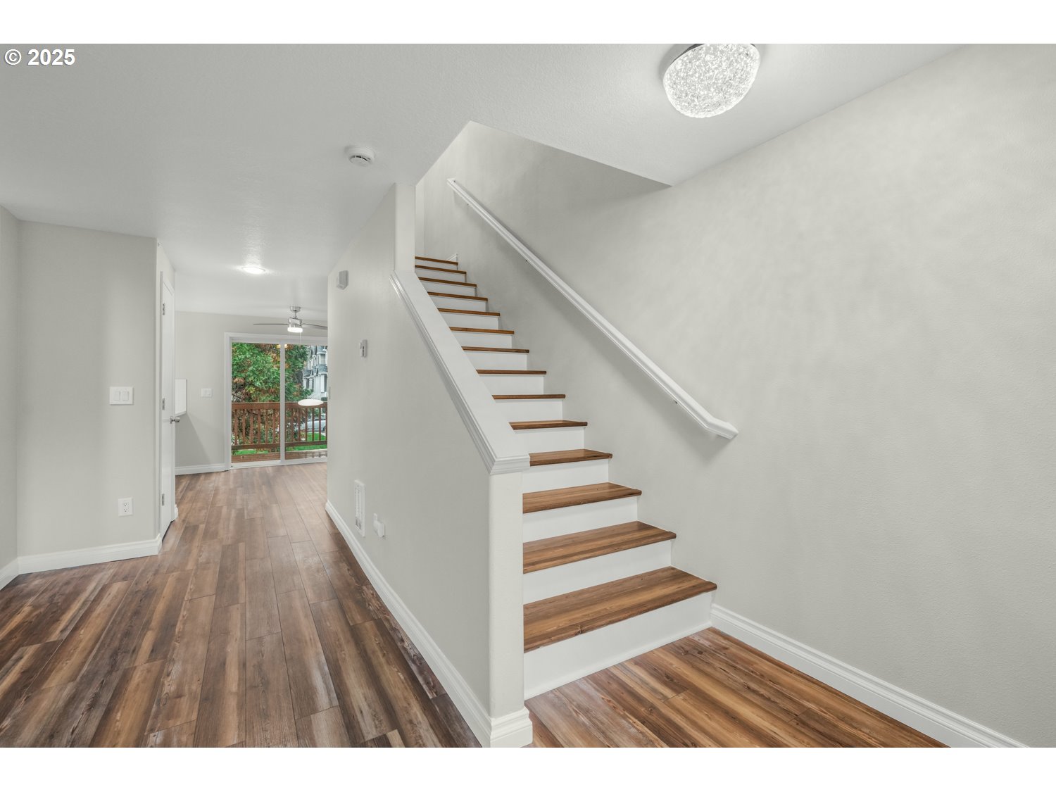 1244 Southwest 160th Avenue, Unit 104 Beaverton, OR 97006 - Photo 23 of 31 a view of entryway with wooden floor