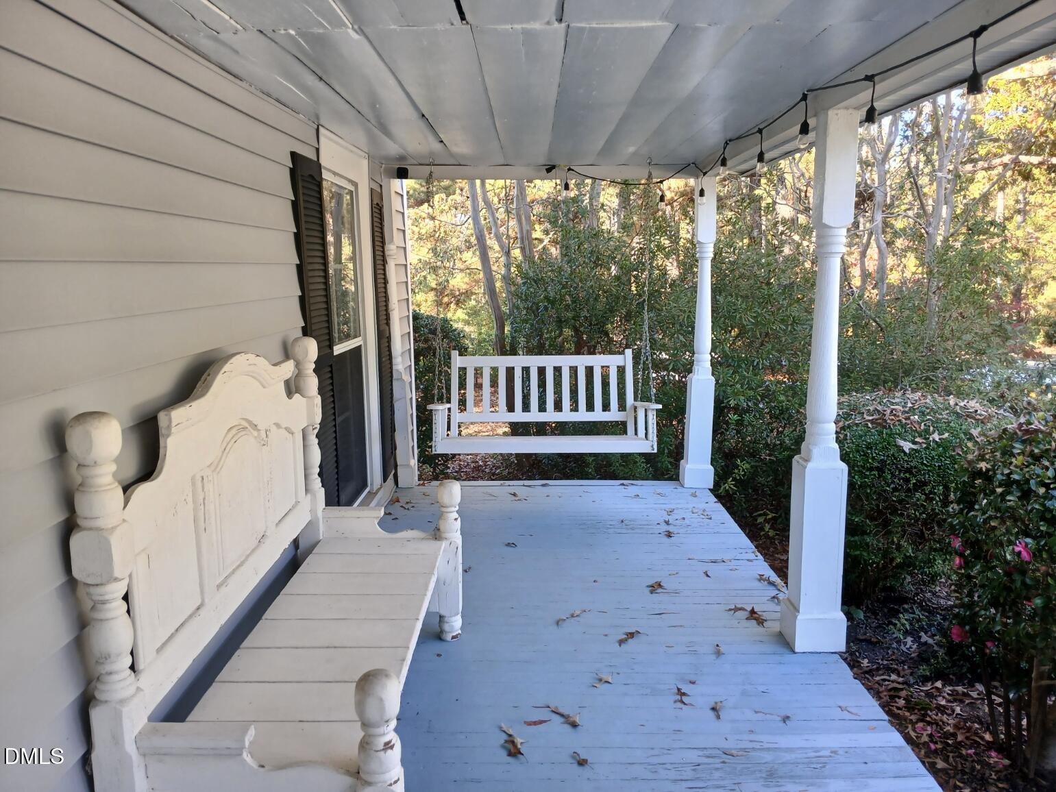 1920 Kelly Road Apex, NC 27502 - Photo 7 of 44 a view of a porch with wooden floor