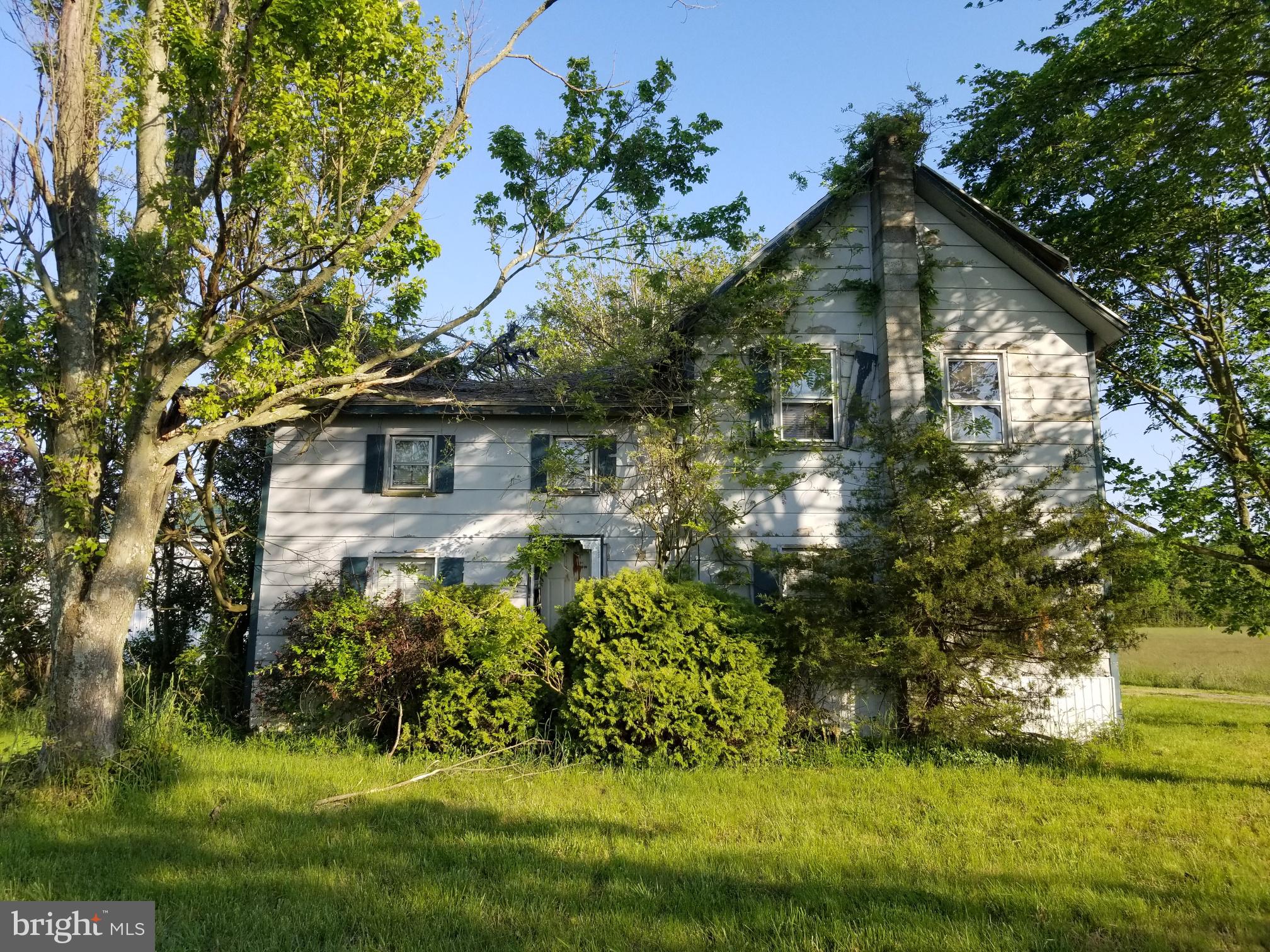 4938 Halltown Road Hartly, DE 19953 - Photo 27 of 32 old uninhabitable home sits in front of buildings