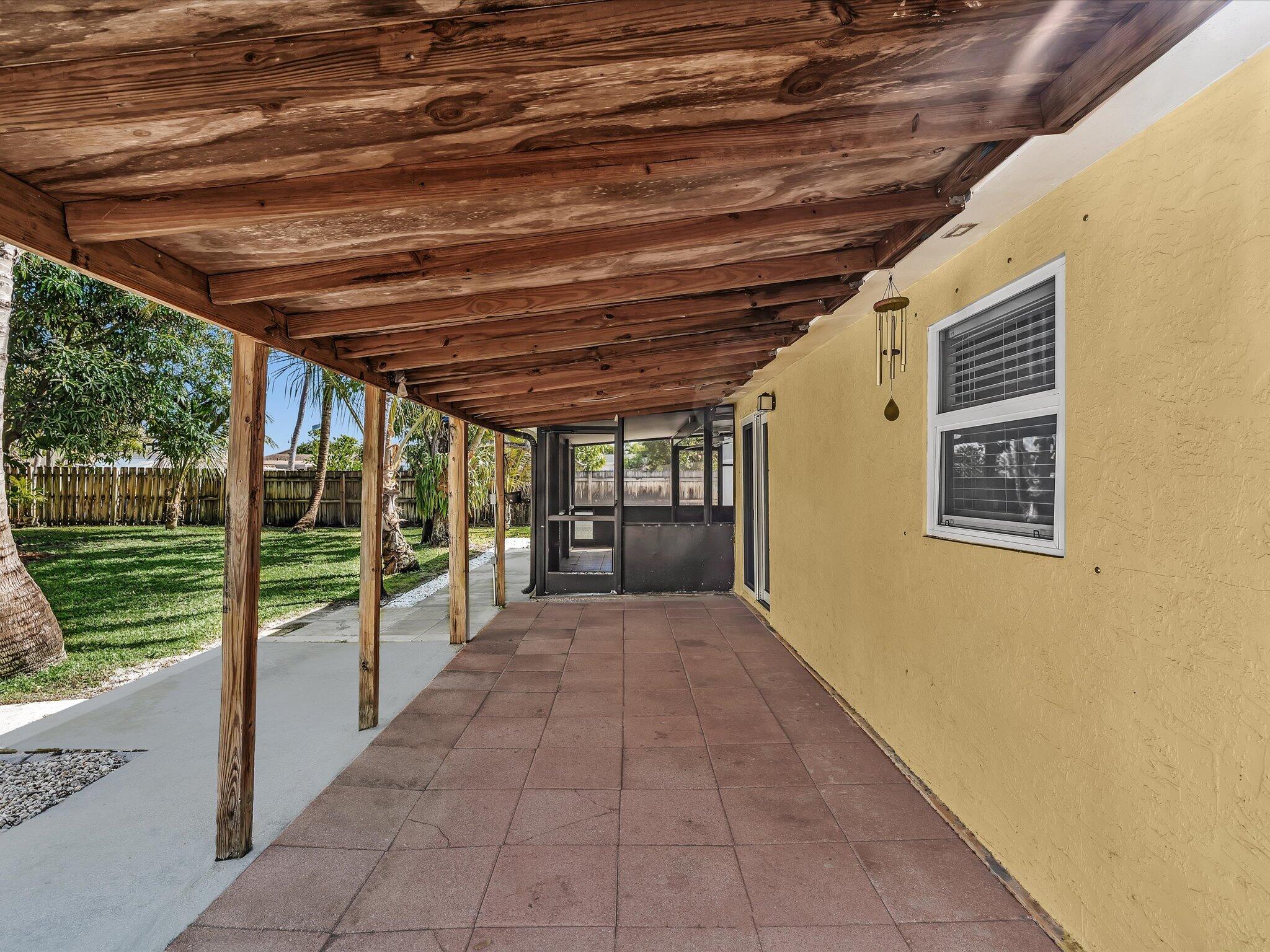 607 West Perry Street Lantana, FL 33462 - Photo 41 of 49 Patio Area