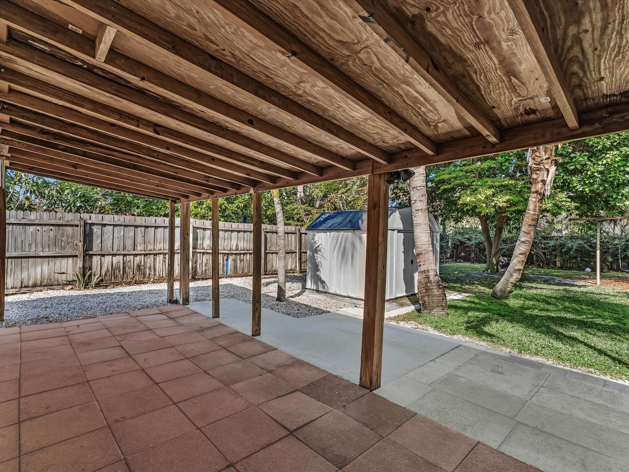 607 West Perry Street Lantana, FL 33462 - Photo 42 of 49 Patio Area