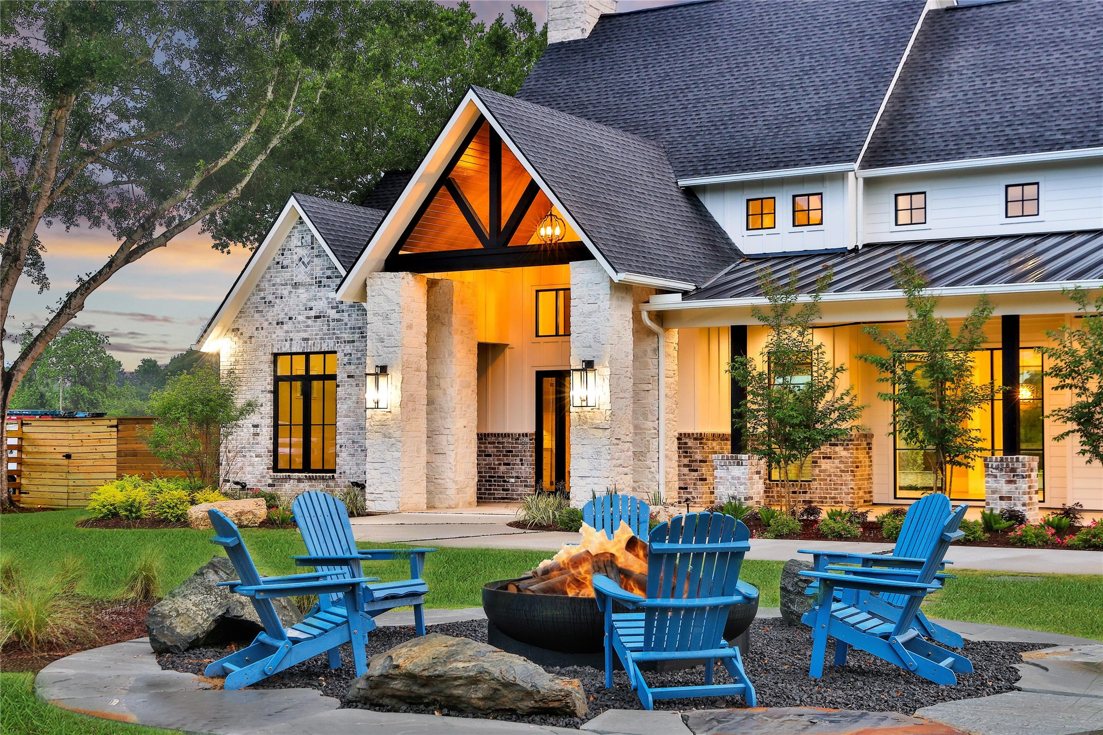 18829 Cypress Church Road Cypress, TX 77433 - Photo 2 of 50 a ocean view with sitting space and garden